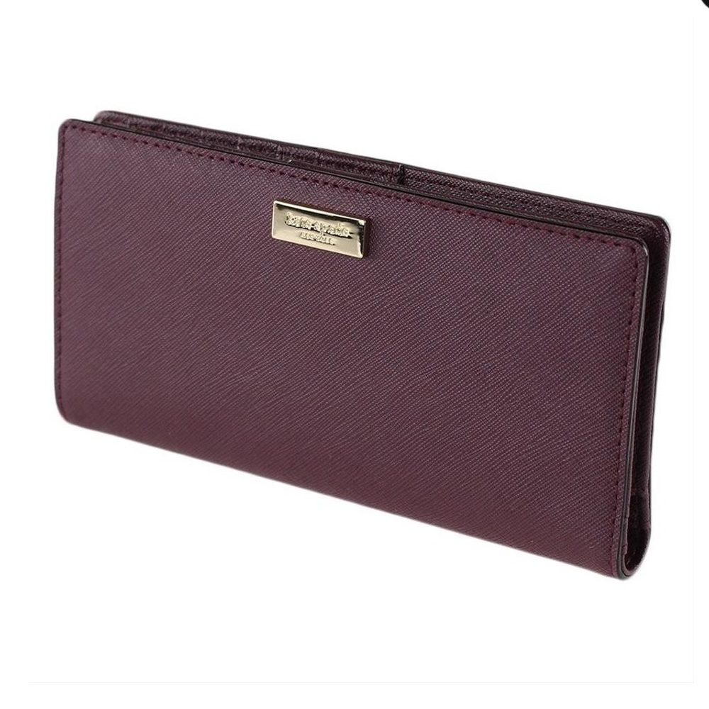 Kate Spade Mulledwine Slim Bifold Wallet